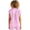 Healing Hands Women Medical Scrub Top Sandy Top with 2 Pockets, Moisture Wicking, 360° Stretch and Recycled Fiber – 2286(Ballet Slipper)