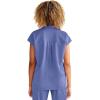 Healing Hands Women Medical Scrub Top Sandy Top with 2 Pockets, Moisture Wicking, 360° Stretch and Recycled Fiber – 2286(Ceil)