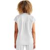 Healing Hands Women Medical Scrub Top Sandy Top with 2 Pockets, Moisture Wicking, 360° Stretch and Recycled Fiber – 2286(Silver Stone)