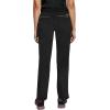 Healing Hands Women Scrub Pants with Rib Knit Waistband, Moisture Wicking, 360° Stretch and Recycled Fibers – 9152(Black)