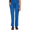 Healing Hands Women Scrub Pants with Rib Knit Waistband, Moisture Wicking, 360° Stretch and Recycled Fibers – 9152(Royal)