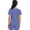 Healing Hands Women’s Medical Scrub Top Skyler with 2 Pockets Moisture Wicking, 360° Stretch & Recycled Fiber – 2285(Ceil)