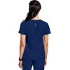 Healing Hands Women’s Medical Scrub Top Skyler with 2 Pockets Moisture Wicking, 360° Stretch & Recycled Fiber – 2285(Navy)