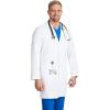 Healing Hands Lab Coat for Men’s Luke Labcoat With 5 Pockets & 2-way Stretch Fabric 5151(White)