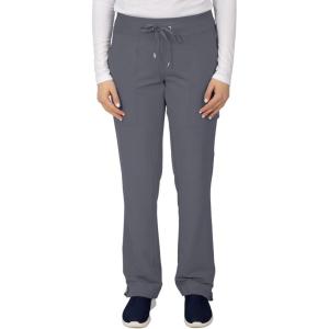 Healing Hands Jogger Scrubs for Women 7 Pocket HH360 Women’s 9154 Nikki Womens Joggers with Drawstring(Pewter)