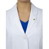 Healing Hands Lab Coat For Woman White Coat Fiona with 4 Pockets, Fluid Barrier, Easy Care, and 360° Stretch Fabric 5101(White)