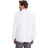 Healing Hands Medical Lab Coat Leo White Coat with 5 Pockets, Soft & 2-Way Stretch Fabric 5150(White)