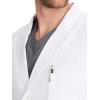 Healing Hands Medical Lab Coat Leo White Coat with 5 Pockets, Soft & 2-Way Stretch Fabric 5150(White)