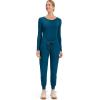 Healing Hands Women’s Jogger Scrub Pant 7 Pockets Elastic Drawstring, with Moisture Wicking & 2-Way Stretch Technology – 9244(Caribbean)