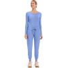 Healing Hands Women’s Jogger Scrub Pant 7 Pockets Elastic Drawstring, with Moisture Wicking & 2-Way Stretch Technology – 9244(Ceil)