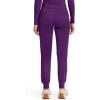 Healing Hands Women’s Jogger Scrub Pant 7 Pockets Elastic Drawstring, with Moisture Wicking & 2-Way Stretch Technology – 9244(Eggplant)