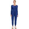Healing Hands Women’s Jogger Scrub Pant 7 Pockets Elastic Drawstring, with Moisture Wicking & 2-Way Stretch Technology – 9244(Galaxy Blue)