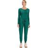 Healing Hands Women’s Jogger Scrub Pant 7 Pockets Elastic Drawstring, with Moisture Wicking & 2-Way Stretch Technology – 9244(Hunter)