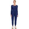 Healing Hands Women’s Jogger Scrub Pant 7 Pockets Elastic Drawstring, with Moisture Wicking & 2-Way Stretch Technology – 9244(Navy)
