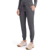 Healing Hands Women’s Jogger Scrub Pant 7 Pockets Elastic Drawstring, with Moisture Wicking & 2-Way Stretch Technology – 9244(Pewter)
