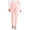 Healing Hands Women’s Jogger Scrub Pant 7 Pockets Elastic Drawstring, with Moisture Wicking & 2-Way Stretch Technology – 9244(Pink Popsicle)