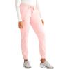 Healing Hands Women’s Jogger Scrub Pant 7 Pockets Elastic Drawstring, with Moisture Wicking & 2-Way Stretch Technology – 9244(Pink Popsicle)
