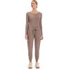 Healing Hands Women’s Jogger Scrub Pant 7 Pockets Elastic Drawstring, with Moisture Wicking & 2-Way Stretch Technology – 9244(Santa Fe Tan)