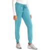 Healing Hands Women’s Jogger Scrub Pant 7 Pockets Elastic Drawstring, with Moisture Wicking & 2-Way Stretch Technology – 9244(Spectra Blue)