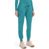 Healing Hands Women’s Jogger Scrub Pant 7 Pockets Elastic Drawstring, with Moisture Wicking & 2-Way Stretch Technology – 9244(Teal)