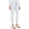 Healing Hands Women’s Jogger Scrub Pant 7 Pockets Elastic Drawstring, with Moisture Wicking & 2-Way Stretch Technology – 9244(White)