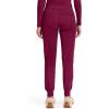 Healing Hands Women’s Jogger Scrub Pant 7 Pockets Elastic Drawstring, with Moisture Wicking & 2-Way Stretch Technology – 9244(Wine)