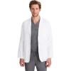 Healing Hands Medical Lab Coat Leo White Coat with 5 Pockets, Soft & 2-Way Stretch Fabric 5150(White)