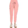 Healing Hands Women’s Jogger Scrub Pant 7 Pockets Elastic Drawstring, with Moisture Wicking & 2-Way Stretch Technology – 9244(Blushing Peach)