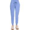 Healing Hands Women’s Jogger Scrub Pant 7 Pockets Elastic Drawstring, with Moisture Wicking & 2-Way Stretch Technology – 9244(Ceil)