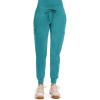 Healing Hands Women’s Jogger Scrub Pant 7 Pockets Elastic Drawstring, with Moisture Wicking & 2-Way Stretch Technology – 9244(Teal)