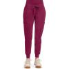 Healing Hands Women’s Jogger Scrub Pant 7 Pockets Elastic Drawstring, with Moisture Wicking & 2-Way Stretch Technology – 9244(Wine)
