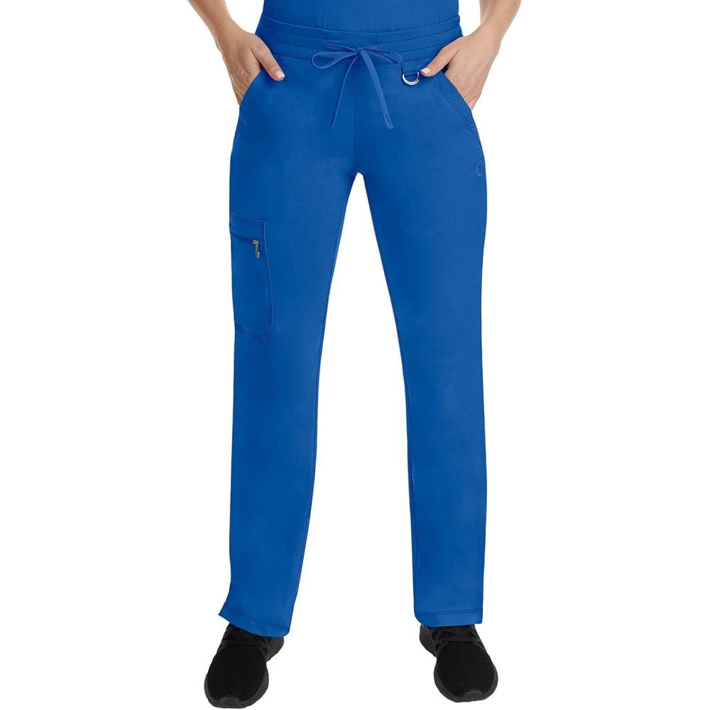 imageHealing Hands Scrub Pants for Women Tamara Pant with 6 Pockets Reversible Drawstring and 2Way Stretch Fabric 9181Royal