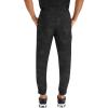 Healing Hands Mens Scrub Jogger Pants, Drew Camo Bottoms Featuring Moisture Wicking, Quick Dry & 360° Stretch – 9360(Black)