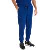 Healing Hands Mens Scrub Jogger Pants, Drew Camo Bottoms Featuring Moisture Wicking, Quick Dry & 360° Stretch – 9360(Navy)