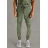 Healing Hands Mens Scrub Jogger Pants, Drew Camo Bottoms Featuring Moisture Wicking, Quick Dry & 360° Stretch – 9360(Olive)
