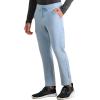 Healing Hands Men’s Scrub Pant Nash Pant with 6 Pockets, Moisture Wicking, 360° Stretch & Recycled Poly HH101(Icy Blue)