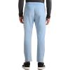 Healing Hands Men’s Scrub Pant Nash Pant with 6 Pockets, Moisture Wicking, 360° Stretch & Recycled Poly HH101(Icy Blue)