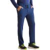 Healing Hands Men’s Scrub Pant Nash Pant with 6 Pockets, Moisture Wicking, 360° Stretch & Recycled Poly HH101(Navy)