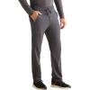 Healing Hands Men’s Scrub Pant Nash Pant with 6 Pockets, Moisture Wicking, 360° Stretch & Recycled Poly HH101(Pewter)