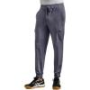 Healing Hands Men’s Scrub Pant Nolen Jogger with 6 Pocket, Moisture Wicking, 360° Stretch & Recycled Fibers 9172(Pewter)