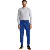 Healing Hands Men’s Scrub Pant Nolen Jogger with 6 Pocket, Moisture Wicking, 360° Stretch & Recycled Fibers 9172(Royal)