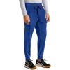Healing Hands Men’s Scrub Pant Nolen Jogger with 6 Pocket, Moisture Wicking, 360° Stretch & Recycled Fibers 9172(Royal)