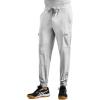 Healing Hands Men’s Scrub Pant Nolen Jogger with 6 Pocket, Moisture Wicking, 360° Stretch & Recycled Fibers 9172(Silver Stone)