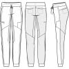 Healing Hands Men’s Scrub Pant Nolen Jogger with 6 Pocket, Moisture Wicking, 360° Stretch & Recycled Fibers 9172(White)