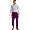 Healing Hands Men’s Scrub Pant Nolen Jogger with 6 Pocket, Moisture Wicking, 360° Stretch & Recycled Fibers 9172(Wine)