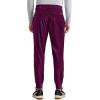 Healing Hands Men’s Scrub Pant Nolen Jogger with 6 Pocket, Moisture Wicking, 360° Stretch & Recycled Fibers 9172(Wine)