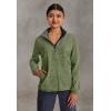 Healing Hands Scrub Jackets For Woman Destini Camo Jacket With 3 Pockets Moisture Wicking & 360° Stretch Fabric 5030(Olive)