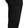 Healing Hands Scrub Pants for Women Tamara Pant with 6 Pockets, Reversible Drawstring, and 2-Way Stretch Fabric 9181(Black)