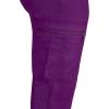 Healing Hands Scrub Pants for Women Tamara Pant with 6 Pockets, Reversible Drawstring, and 2-Way Stretch Fabric 9181(Eggplant)