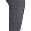 Healing Hands Scrub Pants for Women Tamara Pant with 6 Pockets, Reversible Drawstring, and 2-Way Stretch Fabric 9181(Pewter)